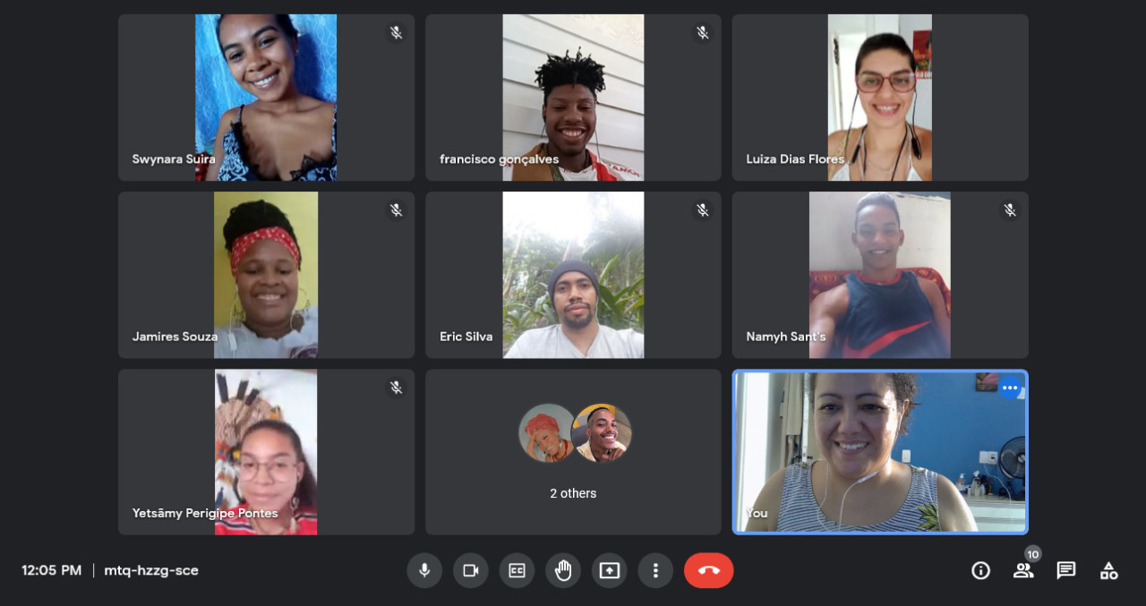 Encontro virtual Tecendo a Esperança